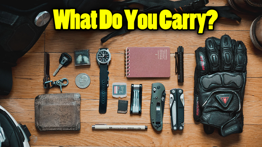 5 Categories of Motorcycle EDC: What a Ex-Firefighter Carries Every Ride
