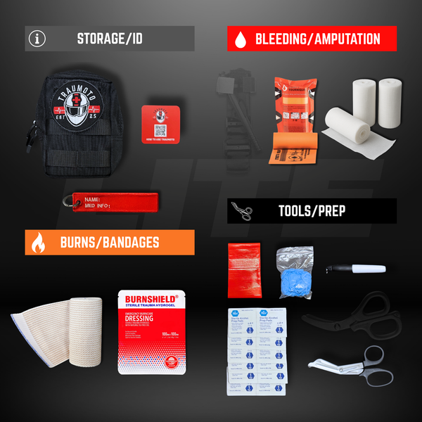 Traumoto LITE 2.0 Trauma Kit