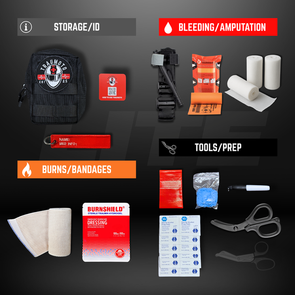 Traumoto LITE 2.0 Trauma Kit