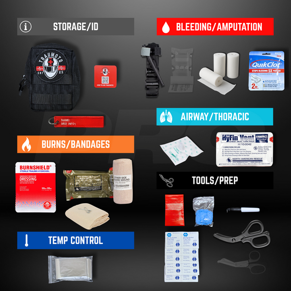 Traumoto PRO 2.0 Trauma Kit