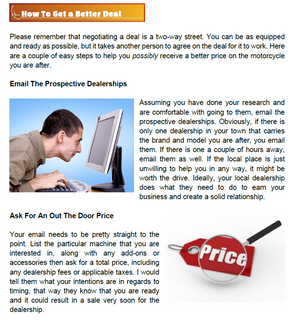 How To Buy a Motorcycle (For Beginners) eBook